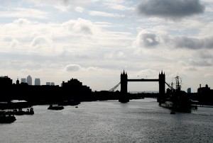 Photography - Tower Bridge, London in Silhouette